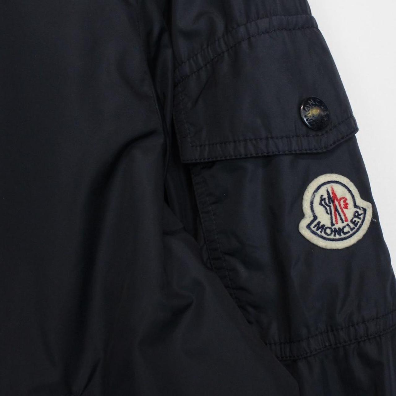 Moncler Keralle Navy Blue Nylon Full Zip Windbreaker Jacket
