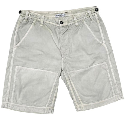 Stone Island SS 2011 Cream Bermuda Cotton Shorts