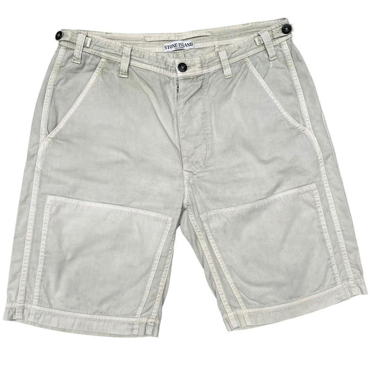 Stone Island SS 2011 Cream Bermuda Cotton Shorts