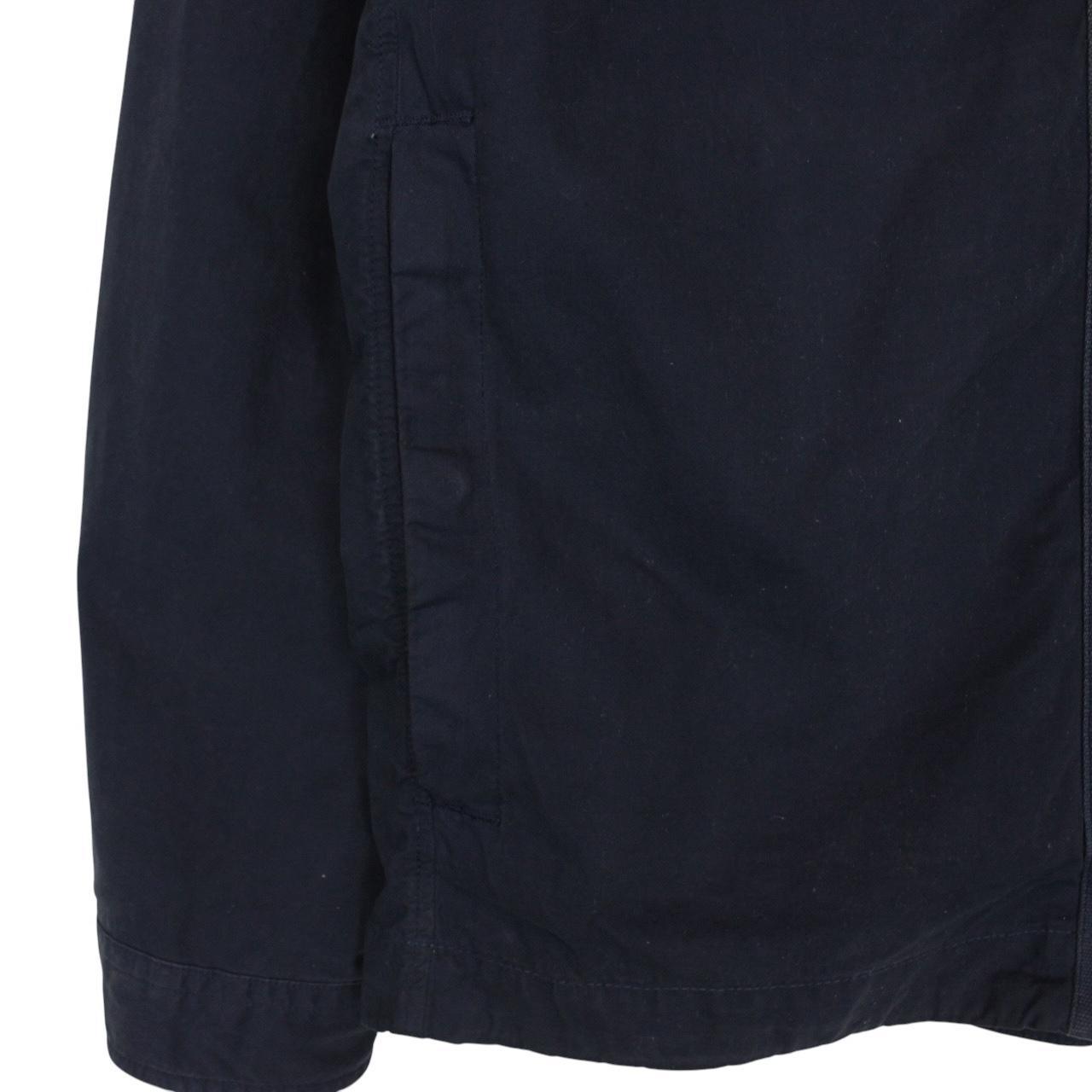 CP Company Navy Blue Full Zip Lens Overshirt Jacket