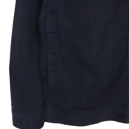 CP Company Navy Blue Full Zip Lens Overshirt Jacket