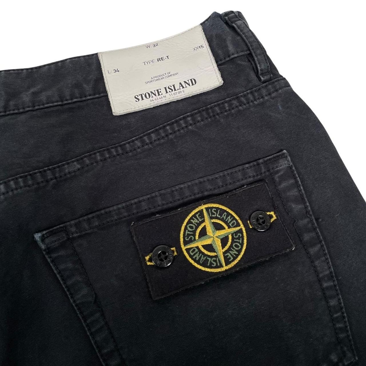 Stone Island AW 2014 Black RE-T Fit Trousers