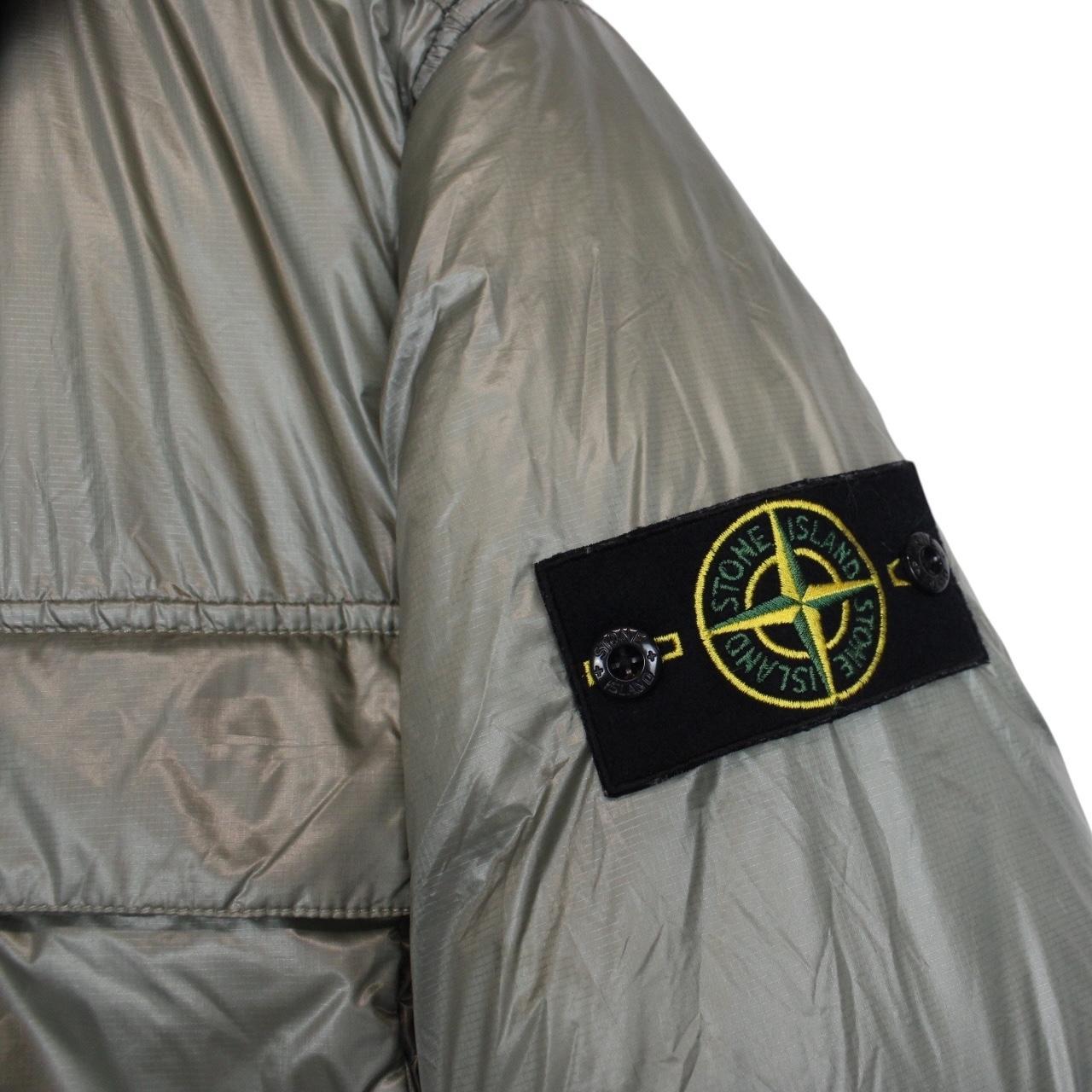 Stone Island AW 2018 Green Full Zip Pertex Quantum Y Down Jacket