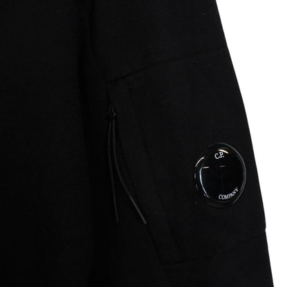 CP Company Black Goggle Lens Cotton Sweatshirt Jumper