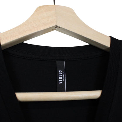 Versus Versace Black Short Sleeve Cotton T-Shirt