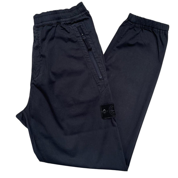 Stone Island Ghost SS 2021 Navy Blue RE-T Fit Cargo Trousers
