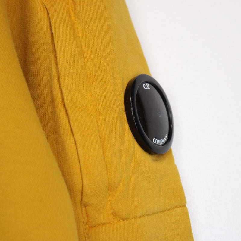 CP Company Yellow Goggle Lens Cotton Sweatshirt Jumper