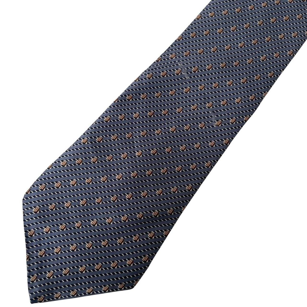 Vintage DKNY Blue Silk Tie