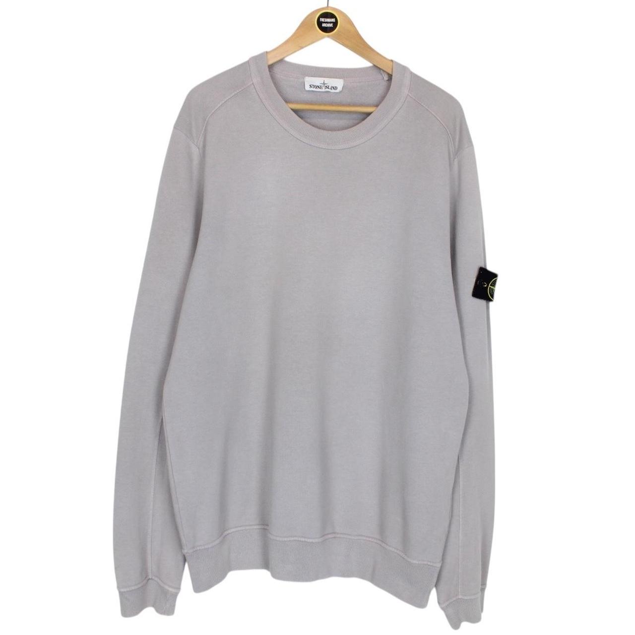Stone Island SS 2016 Grey Cotton Sweatshirt Jumper