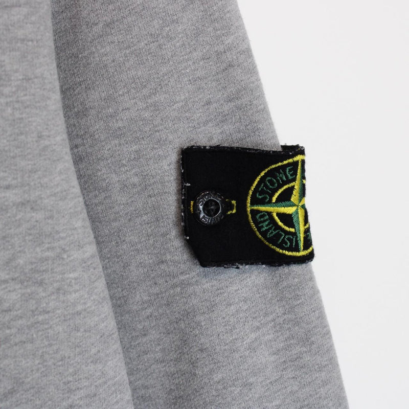 Stone Island AW 2022 Grey Cotton Hoodie Jumper