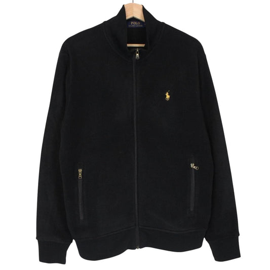 Polo Ralph Lauren Black Full Zip Fleece Jumper