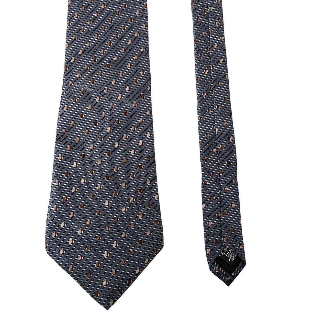 Vintage DKNY Blue Silk Tie