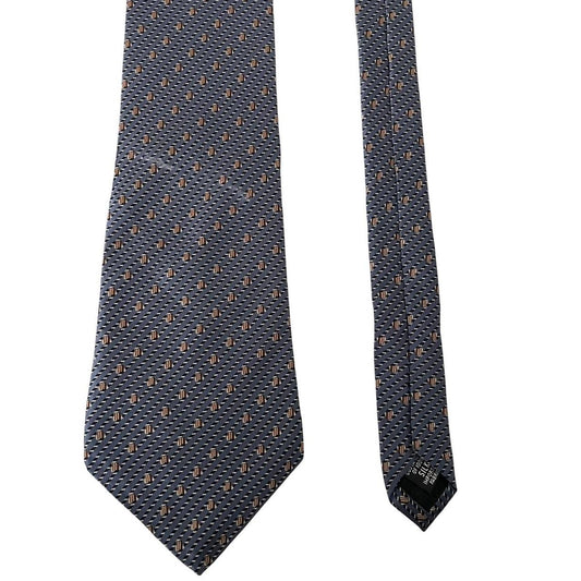 Vintage DKNY Blue Silk Tie
