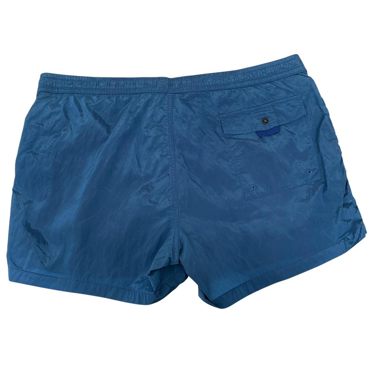 Stone Island SS 2011 Blue Nylon Metal Swim Shorts