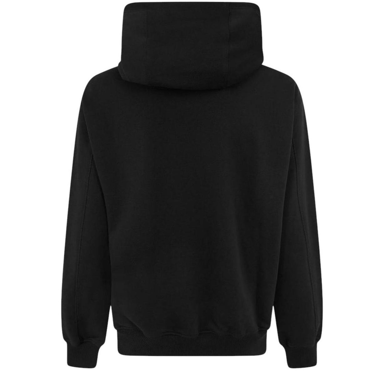 Casablanca black hoodie jumper with classic diamond logo, made of cotton.