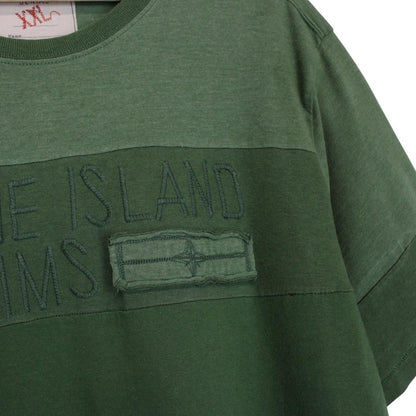 Stone Island Denims SS 2008 Green Short Sleeve Cotton T-Shirt