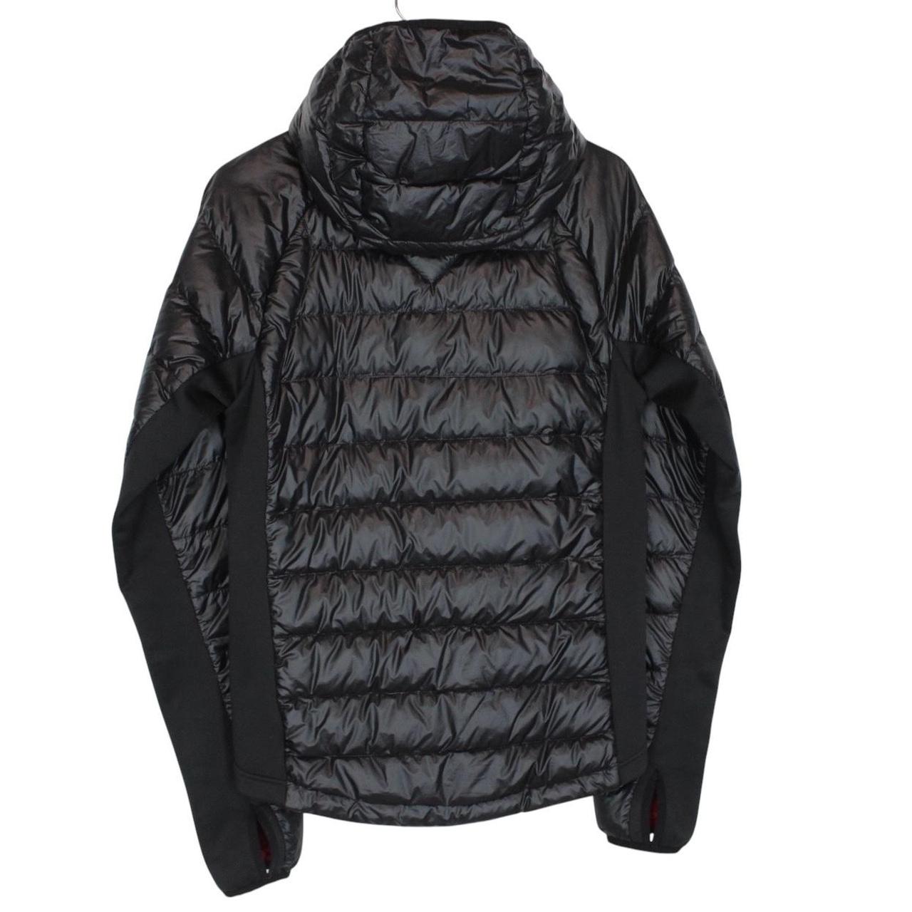 Canada Goose Black Hybridge Lite Full Zip Hooded Down Jacket