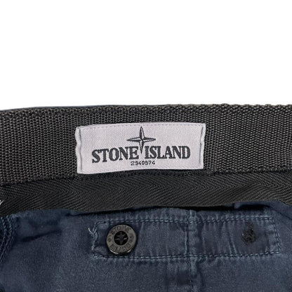 Stone Island AW 2014 Navy Blue Slim Fit Cargo Trousers