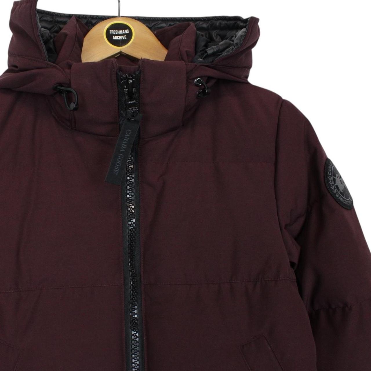 Canada Goose Burgundy Mystique Parka Down Coat