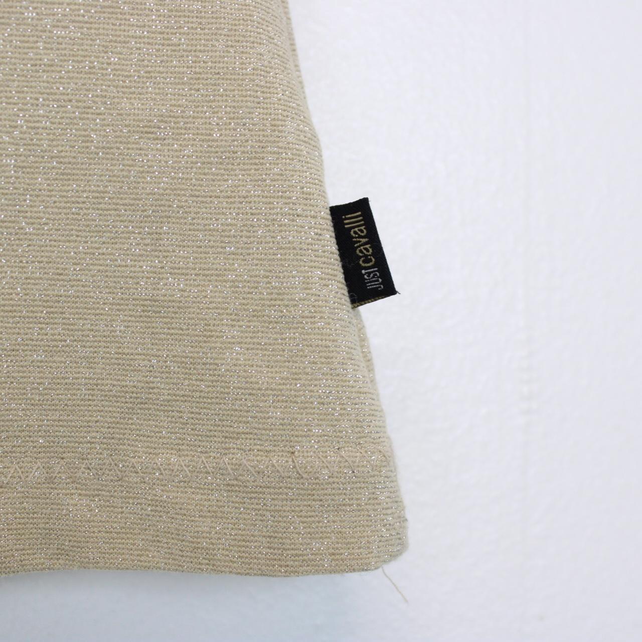 Just Cavalli Gold Sparkly Vest Top