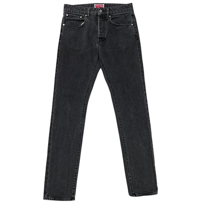 Kenzo Bara Dark Grey Slim Fit Denim Jeans