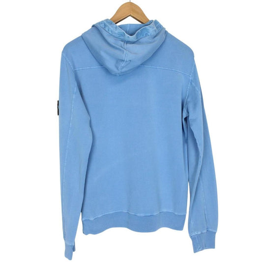 Stone Island SS 2013 Blue Cotton Hoodie Jumper