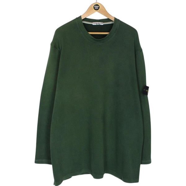 Vintage Stone Island AW 2007 Green Cotton Sweatshirt Jumper