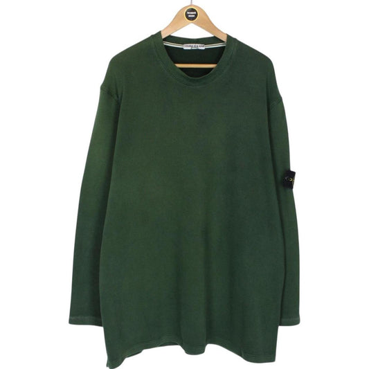 Vintage Stone Island AW 2007 Green Cotton Sweatshirt Jumper