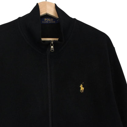 Polo Ralph Lauren Black Full Zip Fleece Jumper