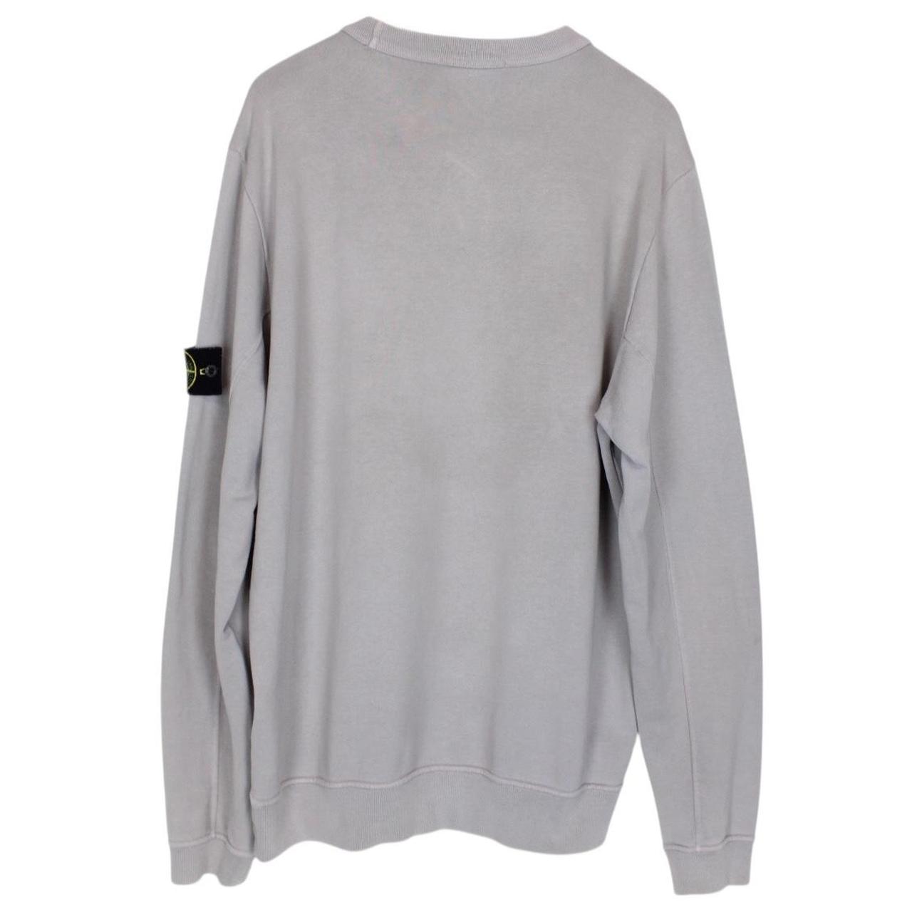 Stone Island SS 2016 Grey Cotton Sweatshirt Jumper