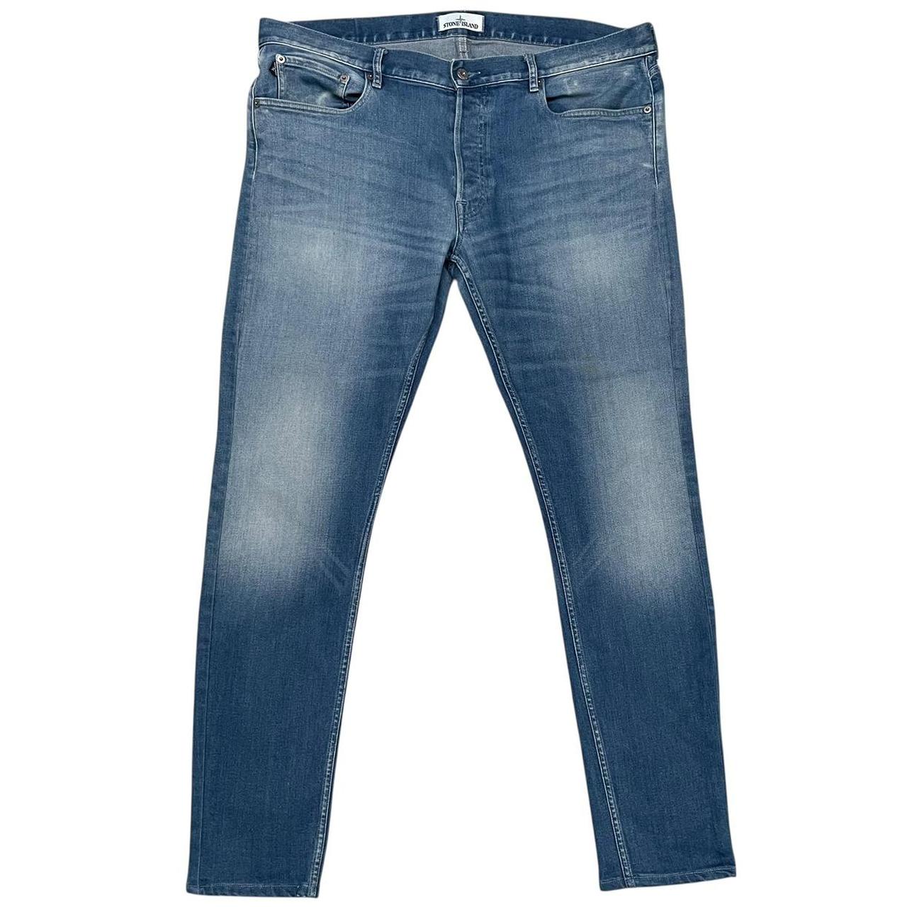 Stone Island SS 2016 Blue Slim Fit Denim Jeans
