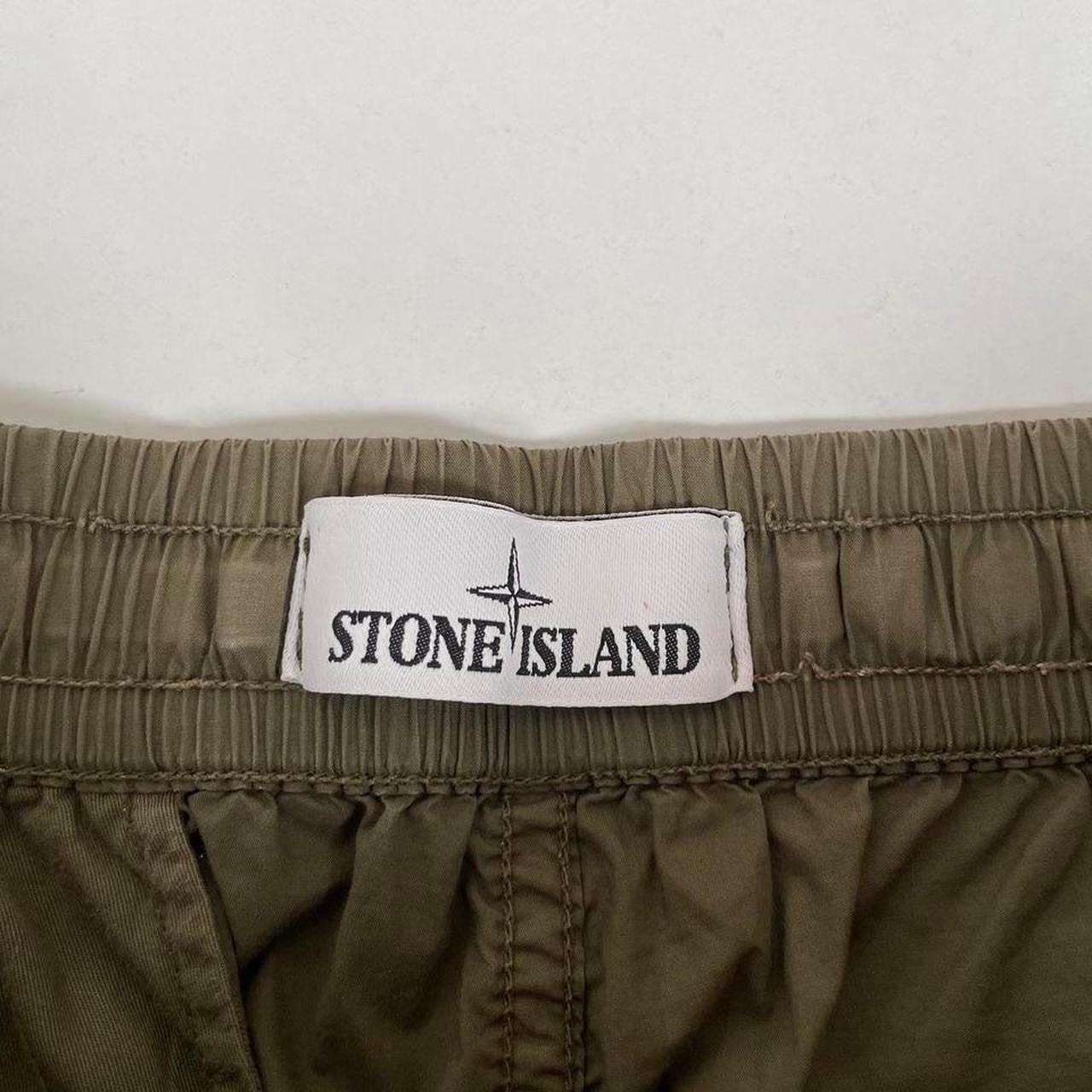 Stone Island AW 2020 Green RE-T Fit Cargo Trousers