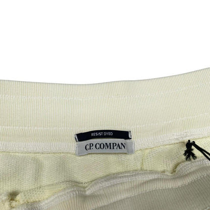 CP Company Yellow Cotton Resist Dyed Jogger Shorts