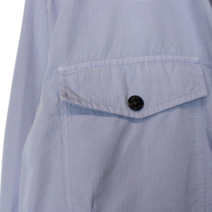 Stone Island SS 2019 Lilac Cotton Ripstop Overshirt Jacket