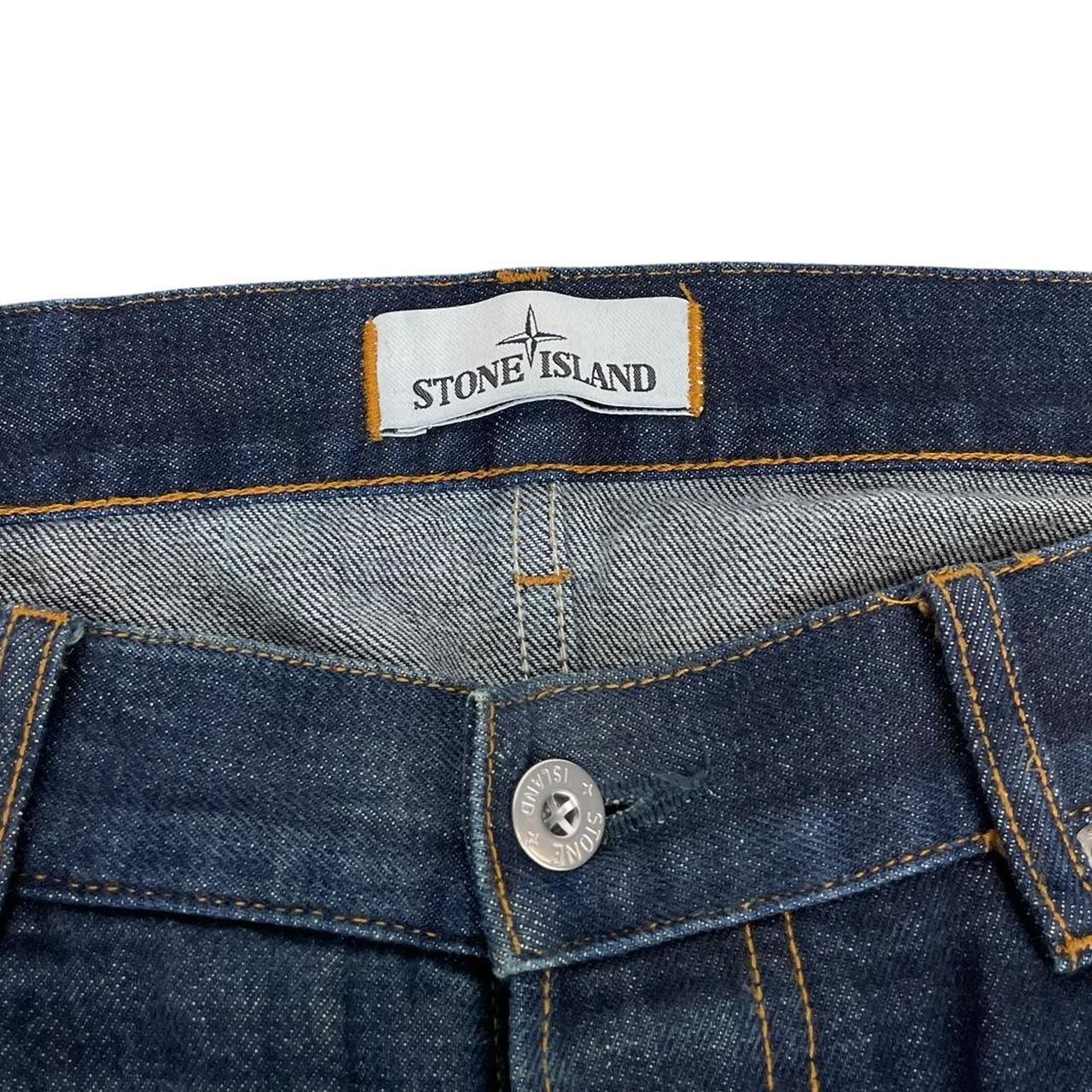 Stone Island SS 2017 Navy Blue RE-T Fit Denim Jeans
