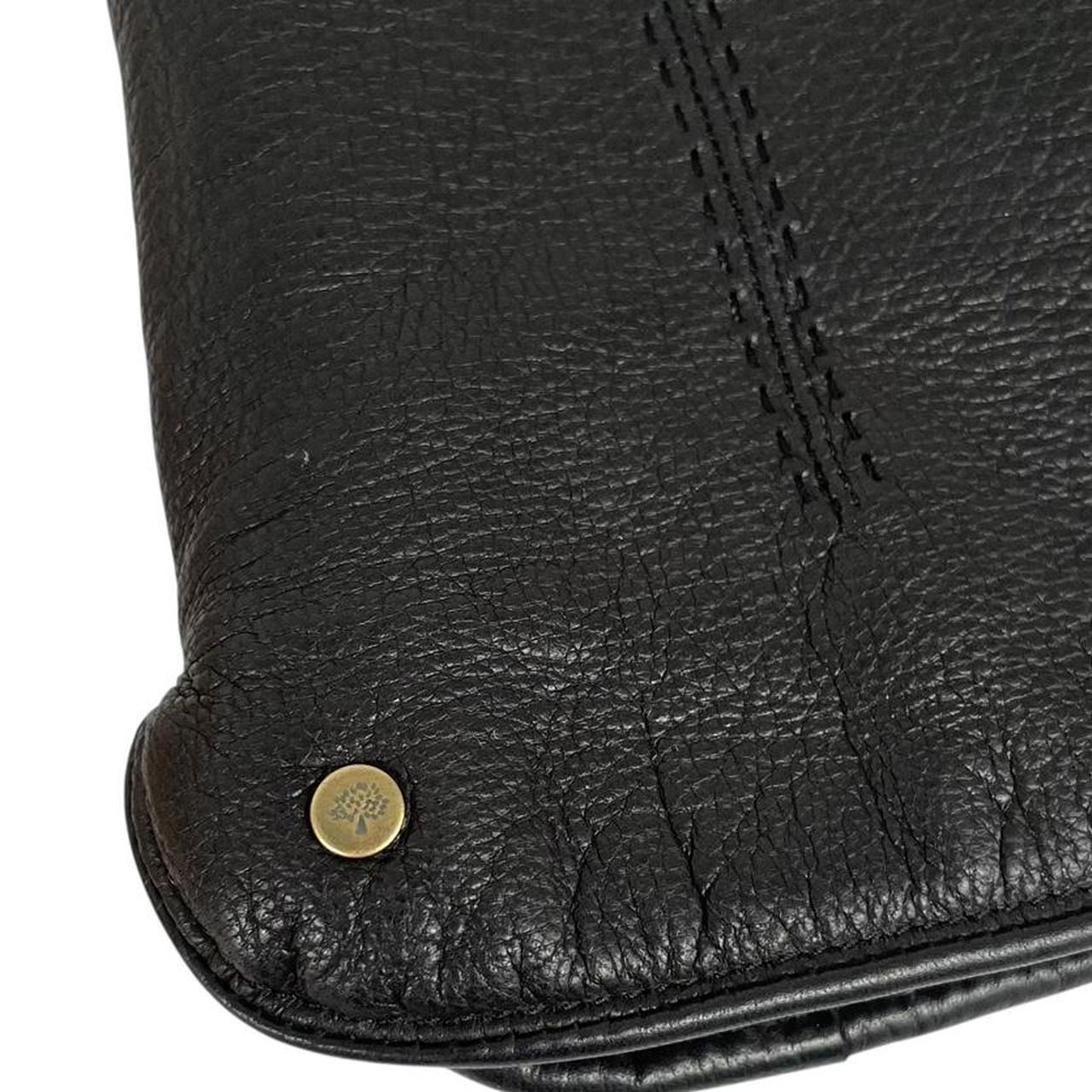 Mulberry Black Leather Gloves