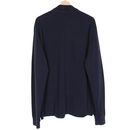 Stone Island AW 2016 Navy Blue Long Sleeve Compass Polo Shirt