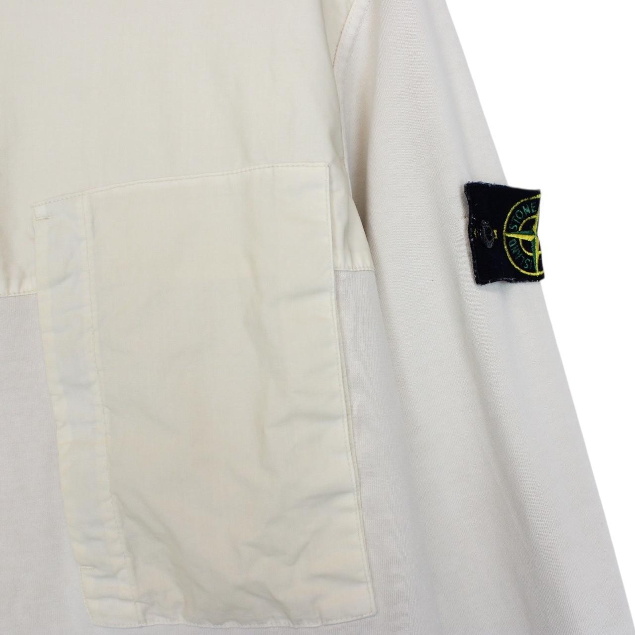 Stone Island SS 2020 Beige Cotton Sweatshirt Jumper