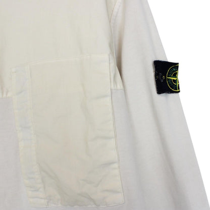 Stone Island SS 2020 Beige Cotton Sweatshirt Jumper