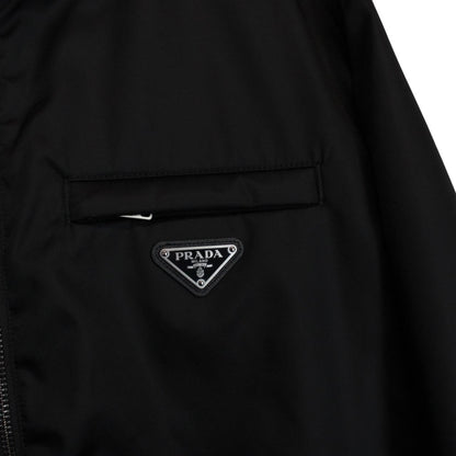 Prada x Adidas Re-Nylon Black and White Full Zip Track Jacket