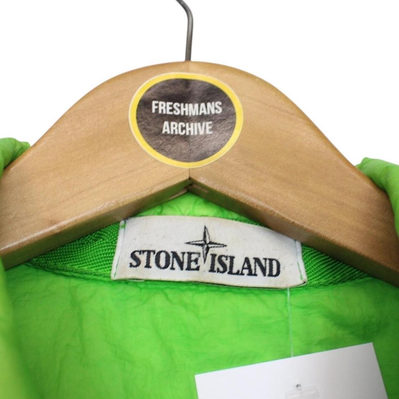 Stone Island SS 2016 Green Garment Dyed Down Overshirt Jacket