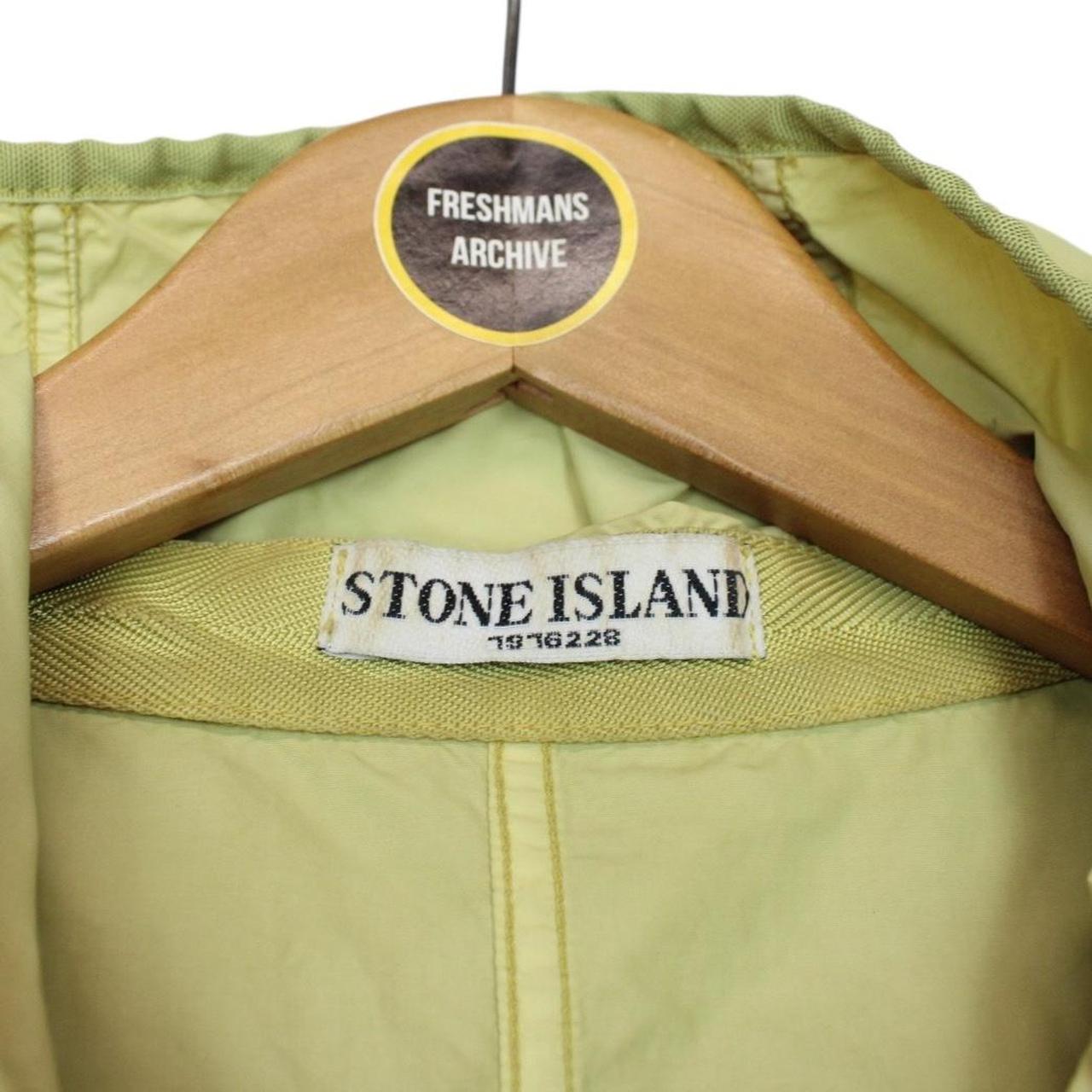 Stone Island SS 2010 Green Spalmultra Nylon/Cotton Hooded Jacket
