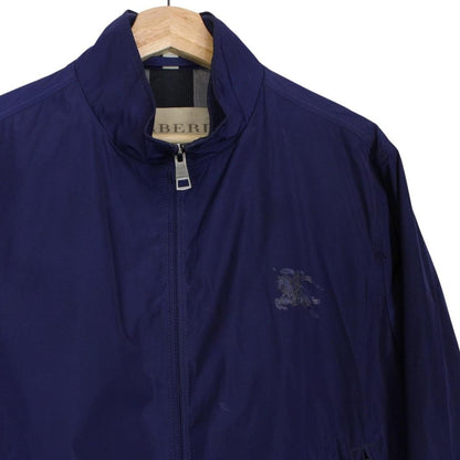 Burberry Brit Blue Nova Check Lined Windbreaker Jacket