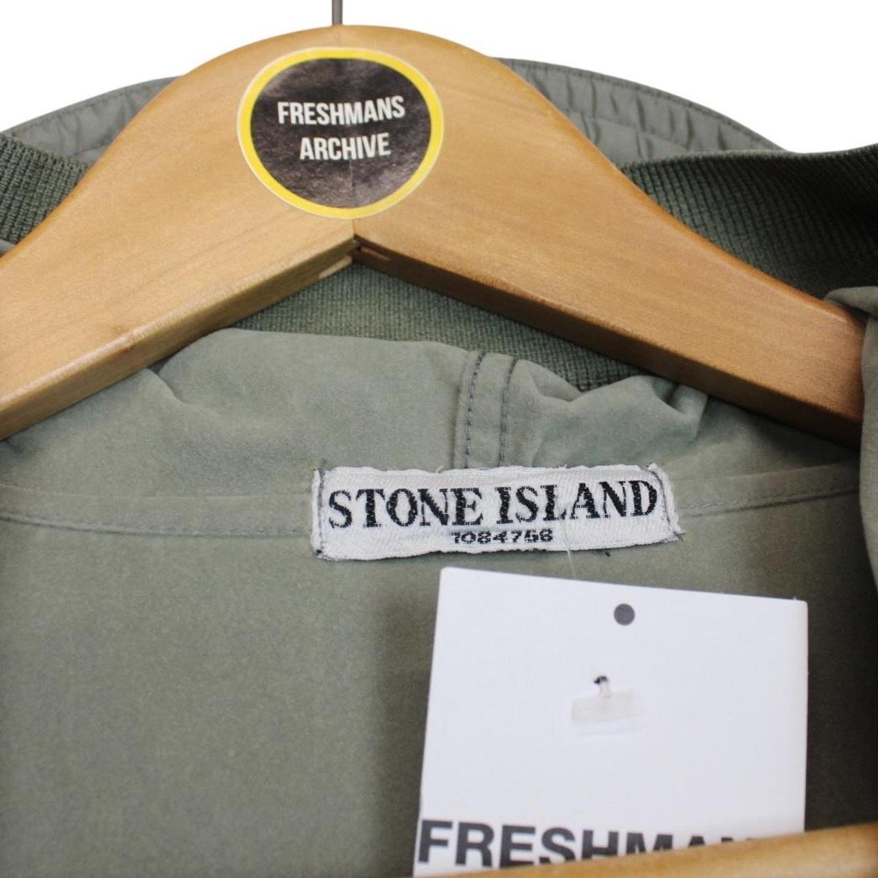 Vintage Stone Island AW 2007 Grey Nylon Metal Hooded Jacket