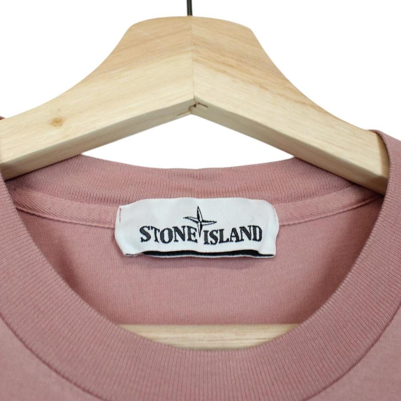 Stone Island Pink Short Sleeve Compass T-Shirt