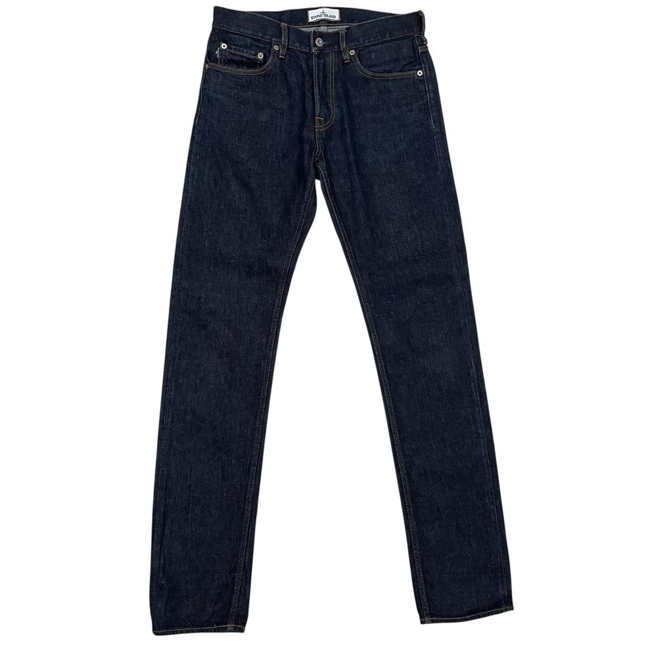 Stone Island SS 2016 Navy Blue Slim Fit Denim Jeans