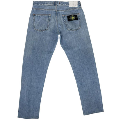 Stone Island SS 2015 Light Blue RE-T Fit Denim Jeans