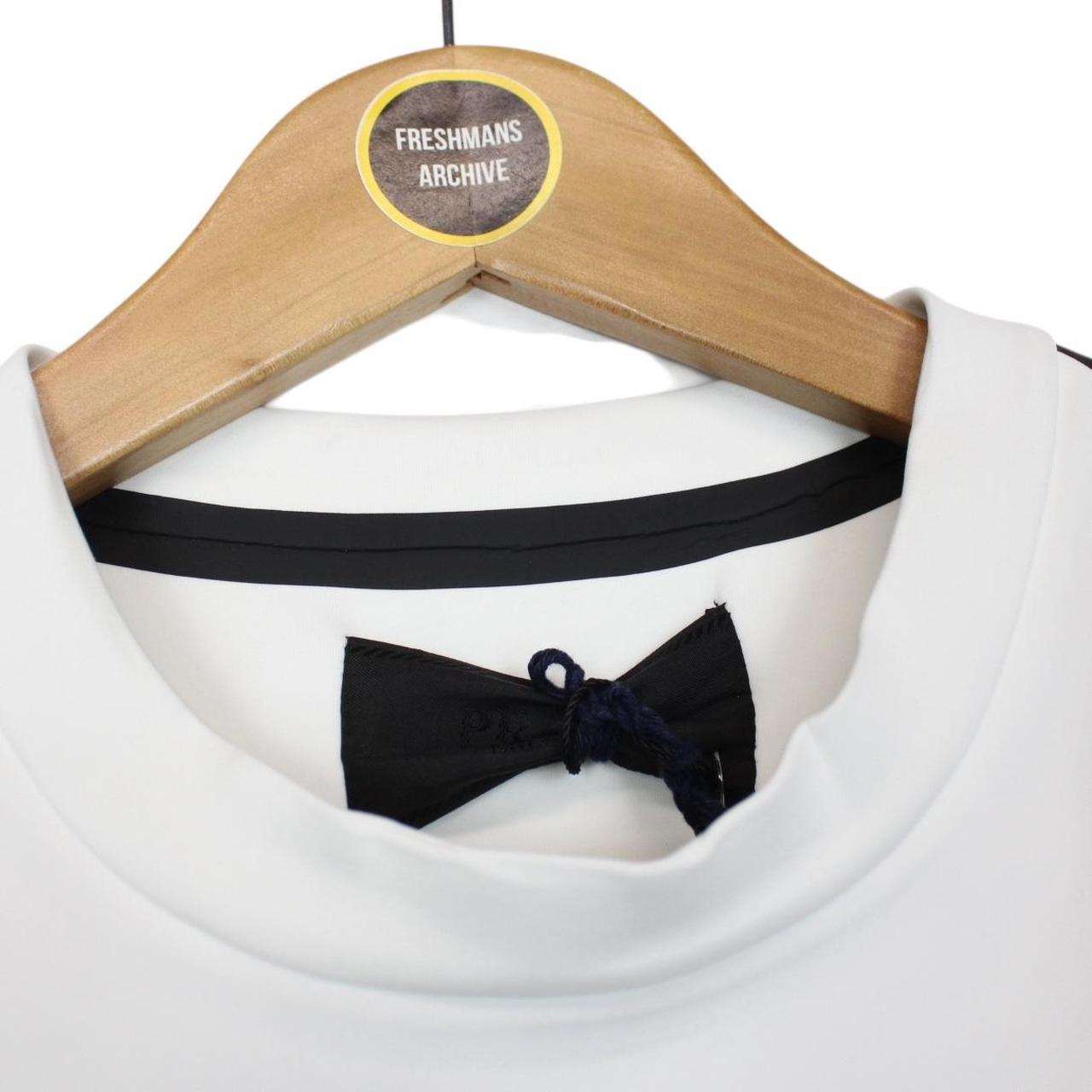 Prada White and Red ‘On Ice’ Polyester Sweatshirt Jumper