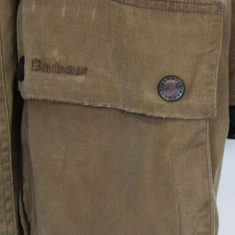 Vintage Barbour Lightweight Beaufort Brown Wax Jacket