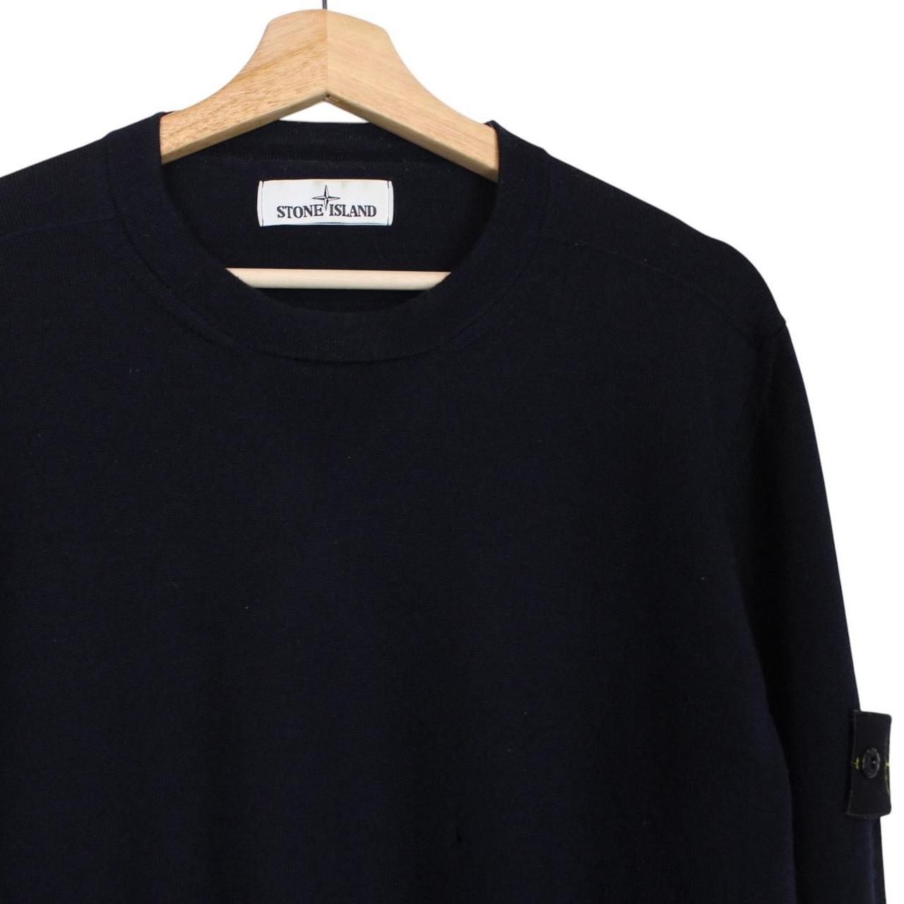 Stone Island AW 2020 Black Wool Knit Jumper